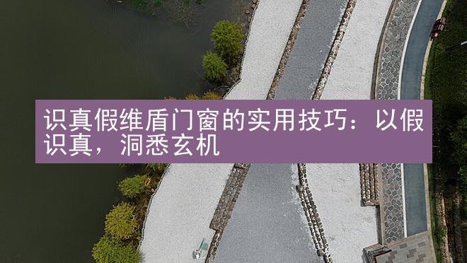 识真假维盾门窗的实用技巧：以假识真，洞悉玄机